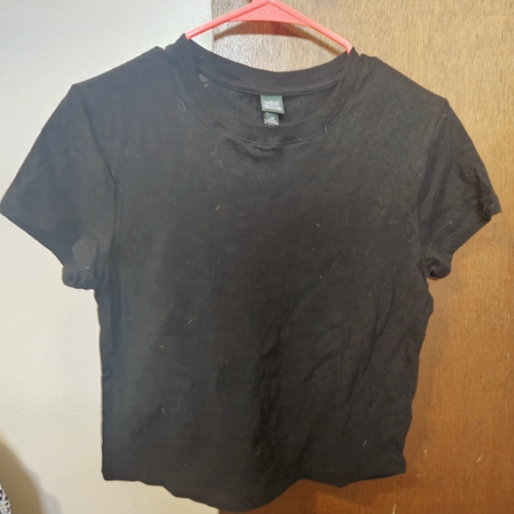 wild fable black short sleeve t-shirt size XS - Picture 1 of 4